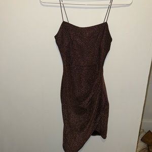 Adorable sparkling pink size xs mini dress